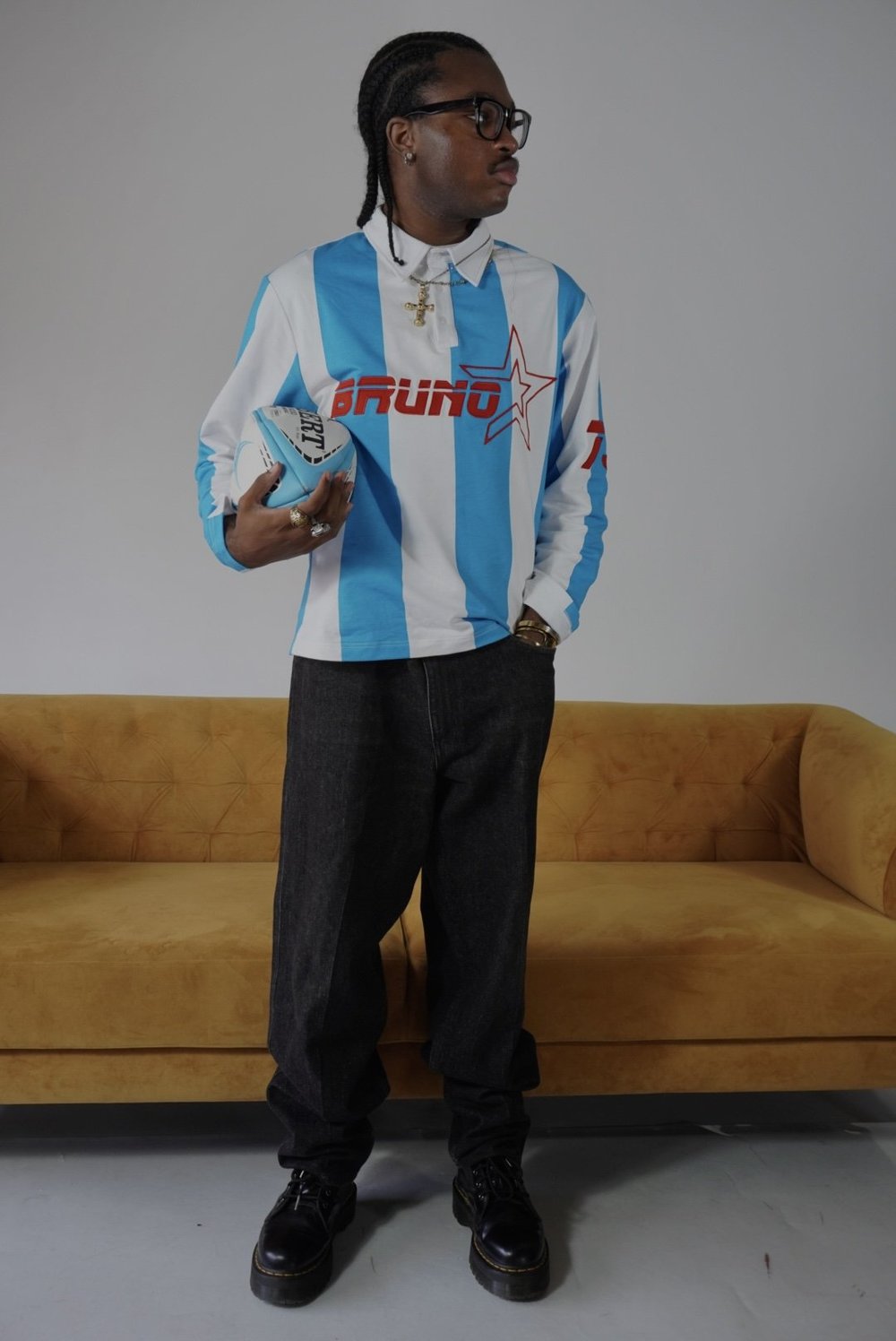 Rug-B Blue
